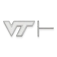 Women's Virginia Tech Hokies Sterling Silver XS Post Earrings