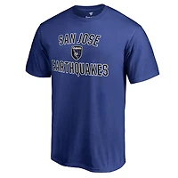 Men's Royal San Jose Earthquakes Victory Arch T-Shirt