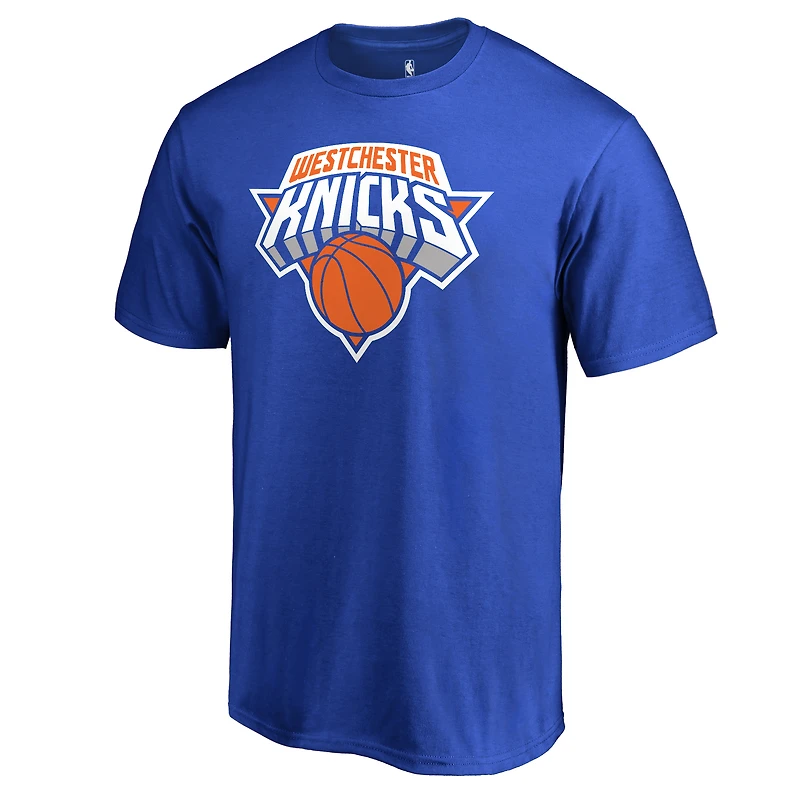Men's Royal Westchester Knicks Primary Logo T-Shirt