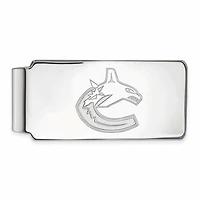 Silver Vancouver Canucks Money Clip