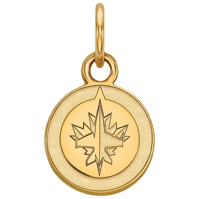 Women's Winnipeg Jets Gold Plated XS Pendant