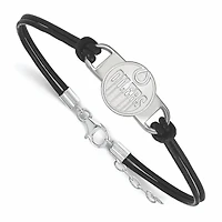 Women's Edmonton Oilers Leather Bracelet