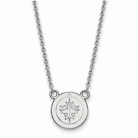 Women's Winnipeg Jets Sterling Silver Small Pendant Necklace