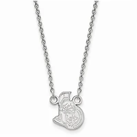 Women's Ottawa Senators Sterling Silver Small Pendant Necklace