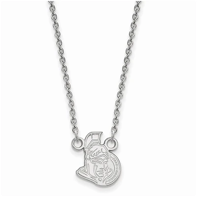 Women's Ottawa Senators Sterling Silver Small Pendant Necklace