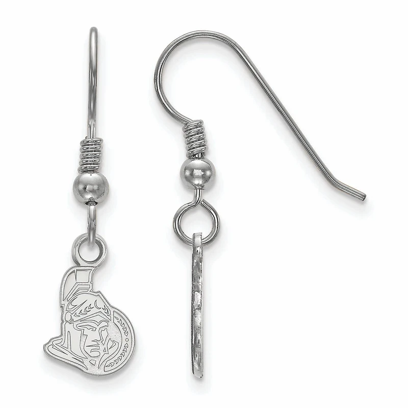 Women's Ottawa Senators Sterling Silver XS Dangle Earrings