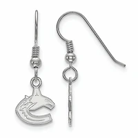 Women's Vancouver Canucks Sterling Silver XS Dangle Earrings