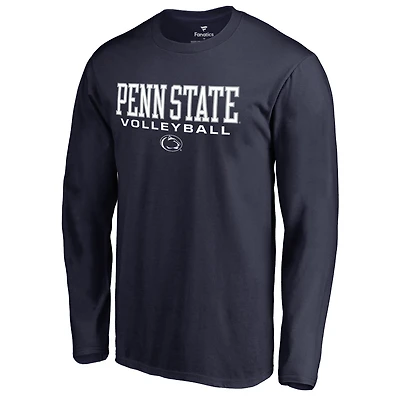 Men's Navy Penn State Nittany Lions Team Unity Volleyball Long Sleeve T-Shirt