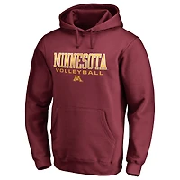 Men's Garnet Minnesota Golden Gophers Team Unity Volleyball Pullover Hoodie