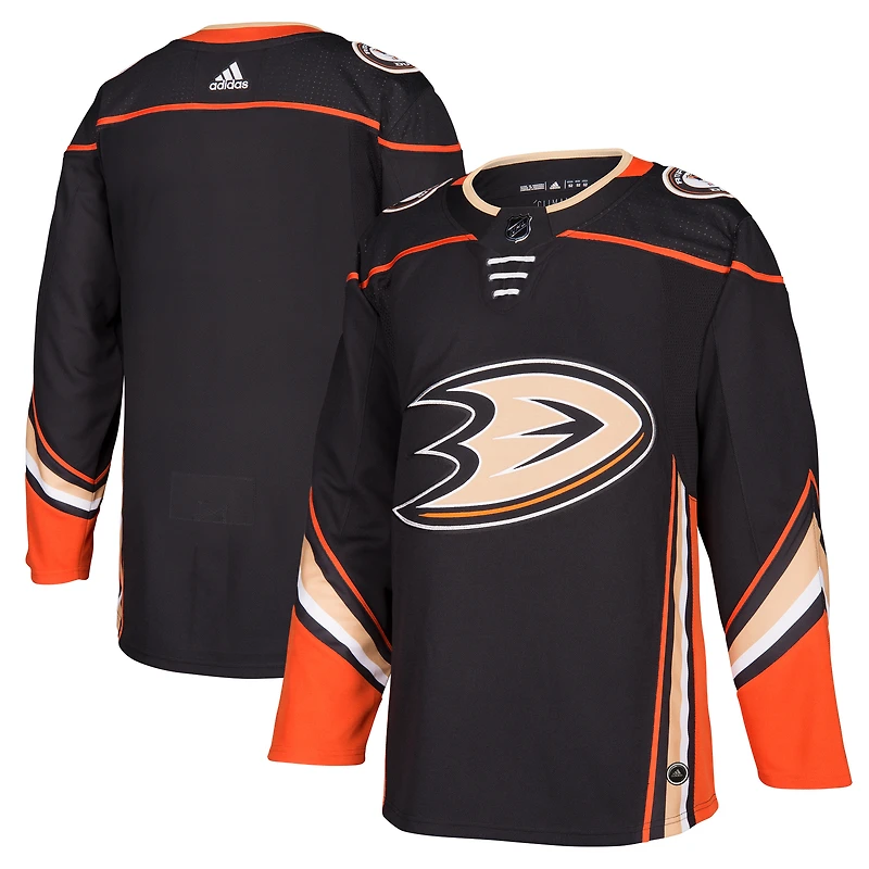 Men's adidas Black Anaheim Ducks Home Authentic Blank Jersey