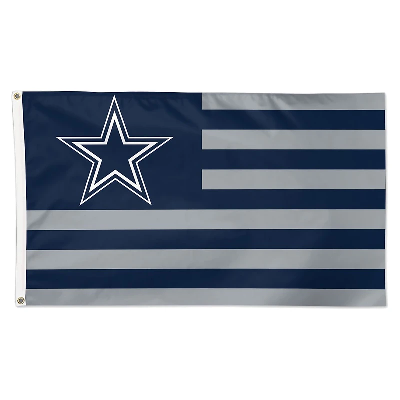 WinCraft Dallas Cowboys 3' x 5' Americana Stars & Stripes Deluxe Flag