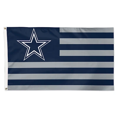 WinCraft Dallas Cowboys 3' x 5' Americana Stars & Stripes Deluxe Flag
