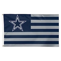 WinCraft Dallas Cowboys 3' x 5' Americana Stars & Stripes Deluxe Flag