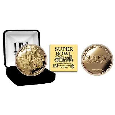 Highland Mint Pittsburgh Steelers Super Bowl Flip Coin