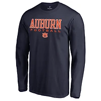 Men's Navy Auburn Tigers Team Unity Football Long Sleeve T-Shirt