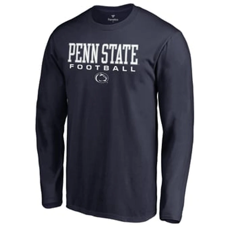 Men's Navy Penn State Nittany Lions Team Unity Football Long Sleeve T-Shirt