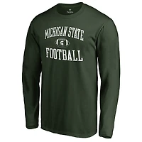 Men's Green Michigan State Spartans First Sprint Long Sleeve T-Shirt