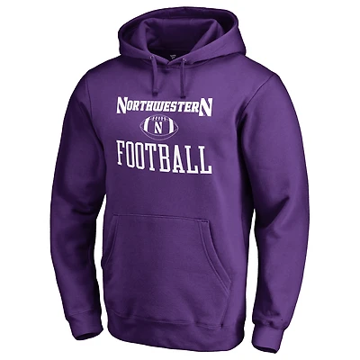 Men's Purple Northwestern Wildcats First Sprint Pullover Hoodie