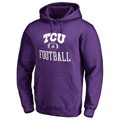 Men's Purple TCU Horned Frogs First Sprint Pullover Hoodie