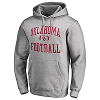 Men's Heather Gray Oklahoma Sooners First Sprint Pullover Hoodie