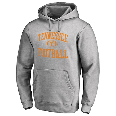 Men's Heather Gray Tennessee Volunteers First Sprint Pullover Hoodie