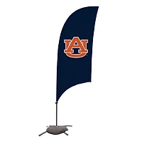 Auburn Tigers 7.5' Logo Razor Feather Flag with Base