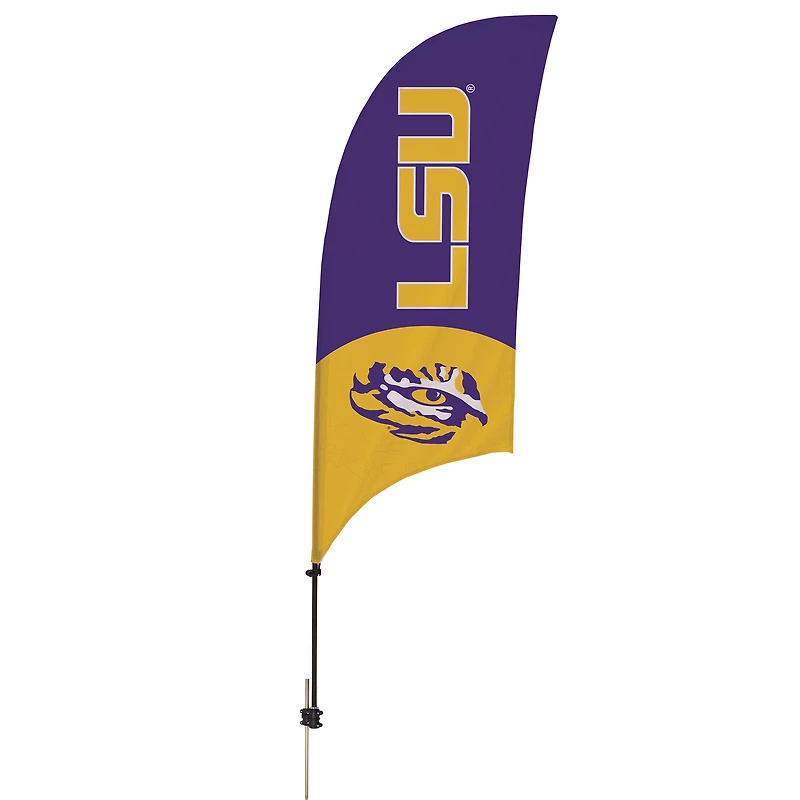 LSU Tigers 7.5' Mascot Razor Feather Stake Flag