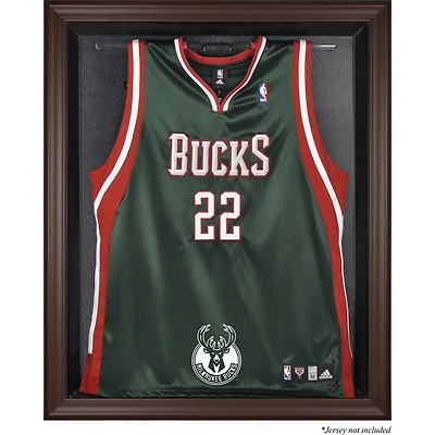 Milwaukee Bucks Framed Brown Jersey Display Case