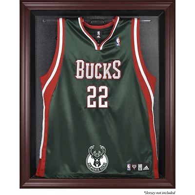 Milwaukee Bucks Framed Mahogany Team Logo Jersey Display Case