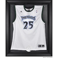 Minnesota Timberwolves Framed Black Team Logo Jersey Display Case