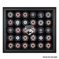 Florida Panthers 30-Puck Black Display Case