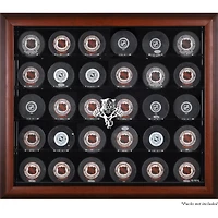 Florida Panthers (1993-2016) 30-Puck Mahogany Display Case