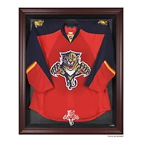 Florida Panthers (1993-2016) Mahogany Framed Logo Jersey Display Case