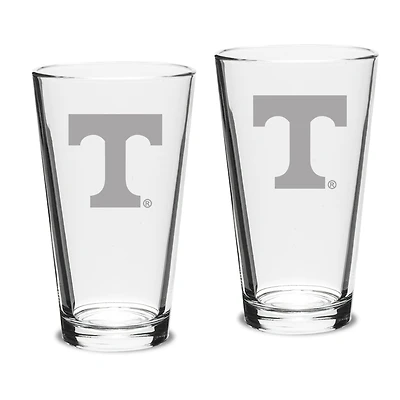 Tennessee Volunteers Set of 2 Pub Mixing Glasses