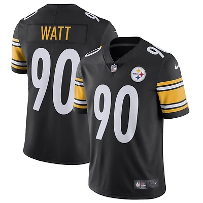 Men's Nike T.J. Watt Black Pittsburgh Steelers Vapor Untouchable Limited Jersey