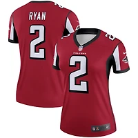 Women's Nike Matt Ryan Red Atlanta Falcons Legend Jersey