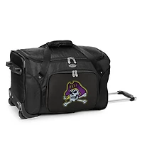 MOJO Black ECU Pirates 22" Wheeled Duffle Bag