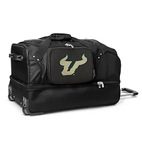 MOJO South Florida Bulls Black 27'' 2-Wheel Drop Bottom Rolling Duffel Bag