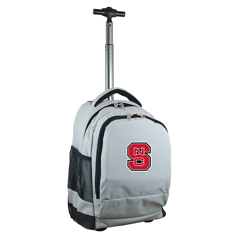 MOJO NC State Wolfpack 19'' Premium Wheeled Backpack