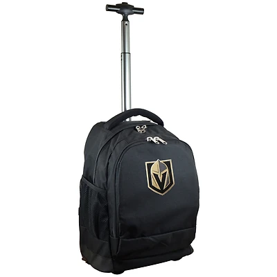 MOJO Vegas Golden Knights 19'' Premium Wheeled Backpack