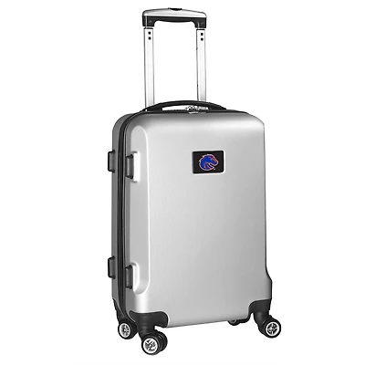 MOJO Silver Boise State Broncos 21" 8-Wheel Hardcase Spinner Carry-On Luggage