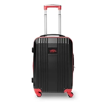 MOJO Red Arkansas Razorbacks 21" Hardcase Two-Tone Spinner Carry-On