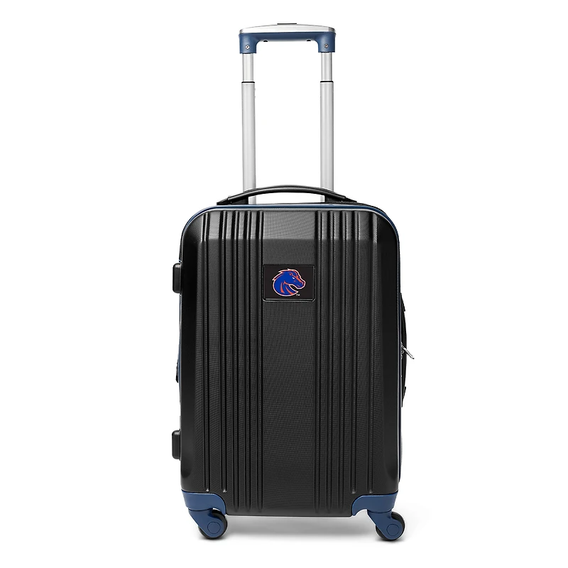 MOJO Navy Boise State Broncos 21" Hardcase Two-Tone Spinner Carry-On
