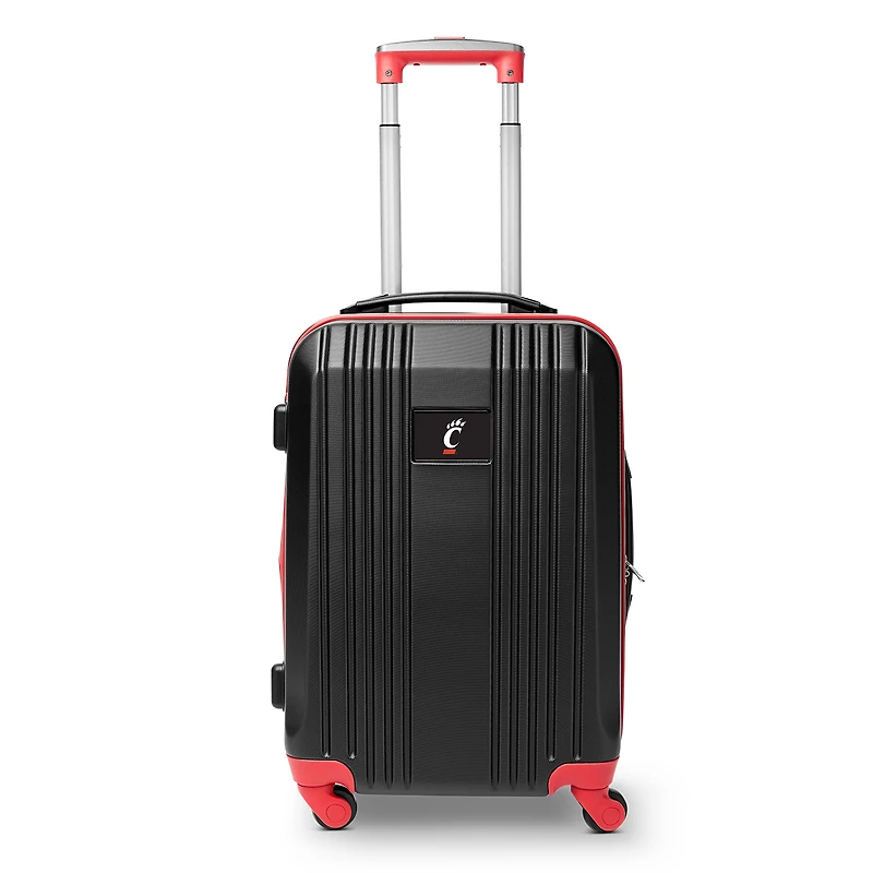 MOJO Red Cincinnati Bearcats 21" Hardcase Two-Tone Spinner Carry-On