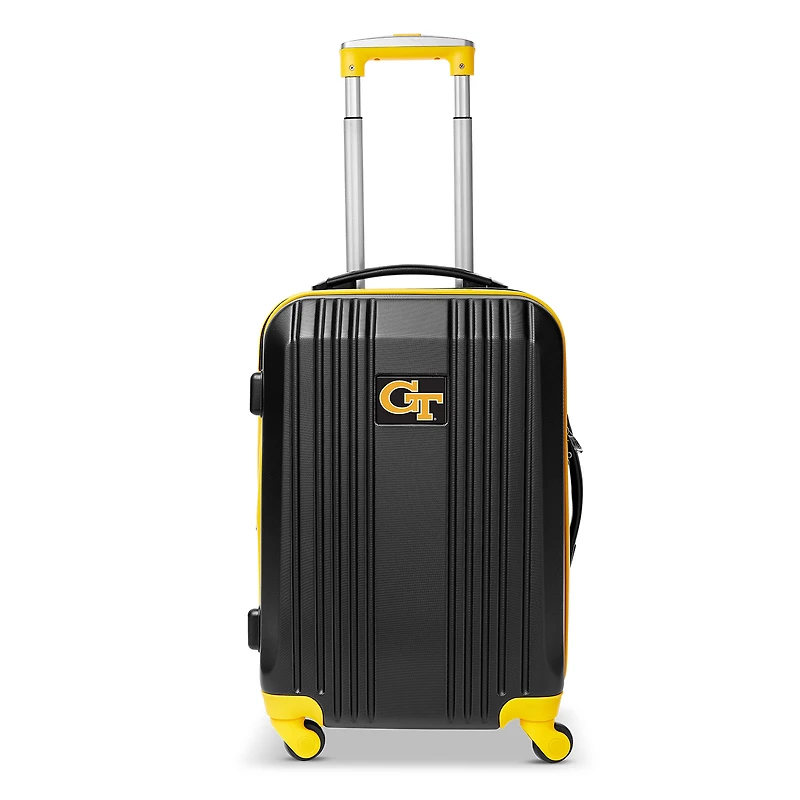 MOJO Yellow GA Tech Yellow Jackets 21" Hardcase Two-Tone Spinner Carry-On