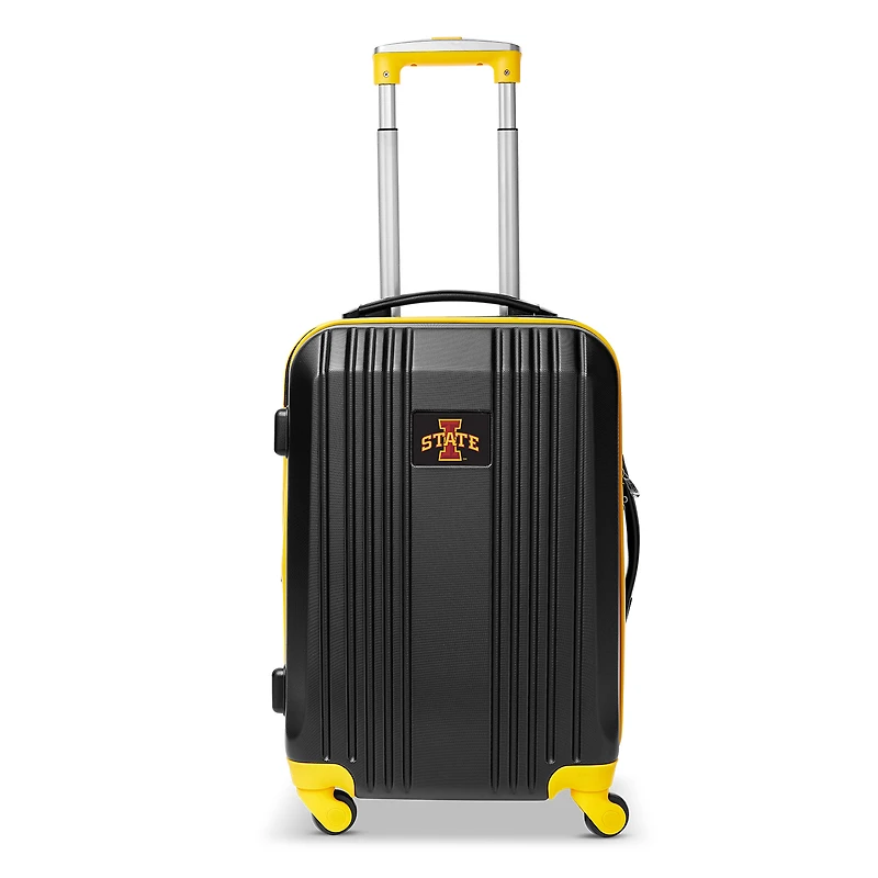 MOJO Yellow Iowa State Cyclones 21" Hardcase Two-Tone Spinner Carry-On