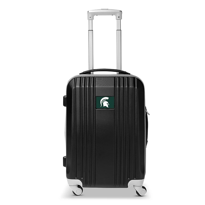 MOJO Black Michigan State Spartans 21" Hardcase Two-Tone Spinner Carry-On