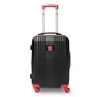 MOJO Red NC State Wolfpack 21" Hardcase Two-Tone Spinner Carry-On
