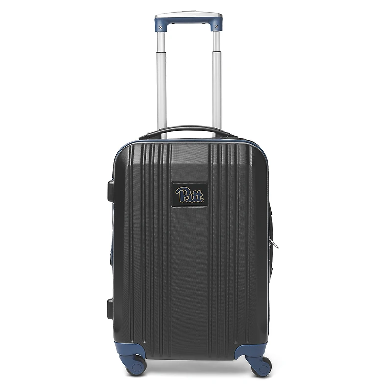 MOJO Navy Pitt Panthers 21" Hardcase Two-Tone Spinner Carry-On