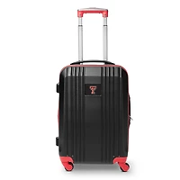 MOJO Gray Texas Tech Red Raiders 21" Hardcase Two-Tone Spinner Carry-On